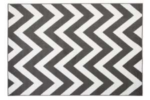 Dywan nowoczesny C438A DARK GRAY/WHITE BALI PP 3.00x4.00