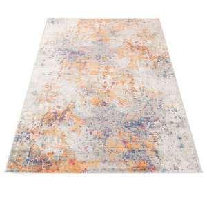 Dywan nowoczesny G029D WHITE/DARK BLUE DENVER FAA 3.00x4.00