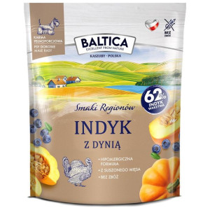 BALTICA Indyk z dynią S 1kg SUCHA KARMA