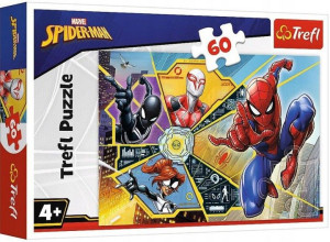 Puzzle 60 El. Trefl W Sieci Spiderman