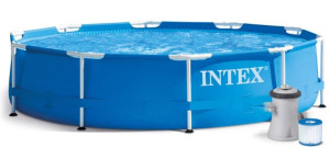 Basen Ogrodowy Stelażowy 305 Cm Intex 28202 +pompa