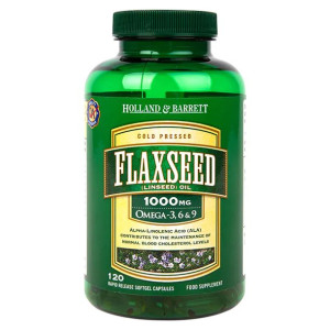 Flaxseed Linseed  Oil 1000 mg (100 kaps.)