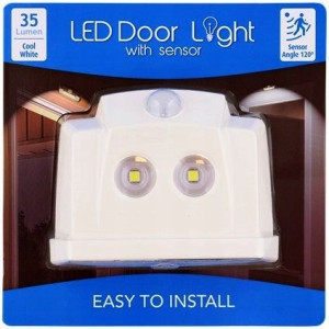 Lampa nad drzwi LED, z czujnikiem, prosty montaż