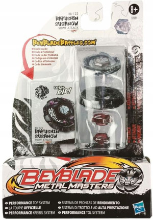 Beyblade Metal Master Bakushin Susanow Bb-122