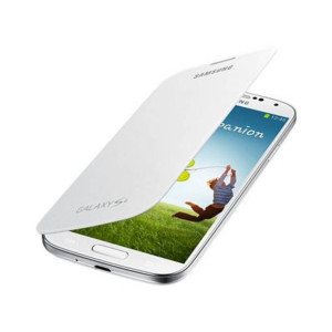 Etui Samsung Flip Cover I9500 S4 Białe
