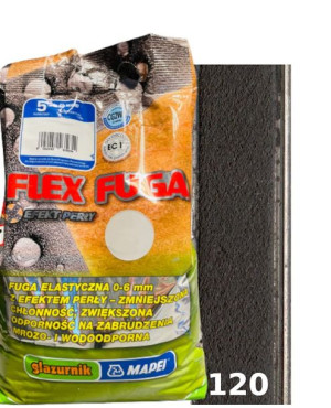 Fuga Cementowa Mapei Flex 120 Czarny 5kg
