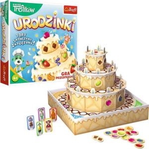 Trefl Urodzinki z rodziną Treflików Gra rodzinna
