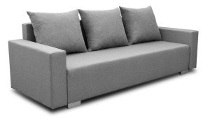 Sofa Kanapa Rozkładana Z Funkcją Spania Dwuosobowa Burgos Szary