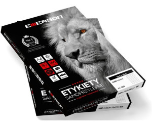 Etykiety samoprzylepne Emerson 38x21,2 A4/100ark.