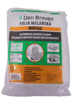 Folia Malarska Mocna 4mx5m 20m2
