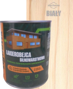 Lakierobejca Silnowarstwowa Lignofix Biały 0,75l