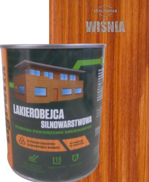 Lakierobejca Silnowarstwowa Lignofix Wiśnia 0,75l