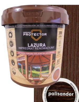 Lazura Impregnat Renowacyjny - Drewno Protector - Dekspol - 1l - Kolor Pali