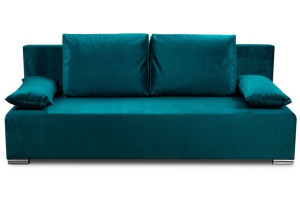 Elegancka Sofa Rozkładana Z Funkcją Spania Ecco Deluxe Morski