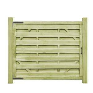 Furtki, 2 szt., impregnowana sosna, 150 x 125 cm,
