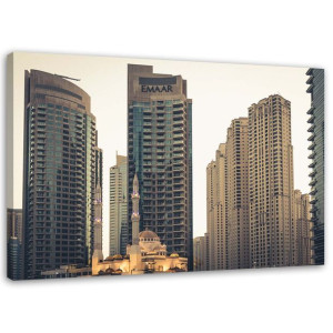 OBRAZ NA PŁÓTNIE Dubaj Architektura Miasto 100x70