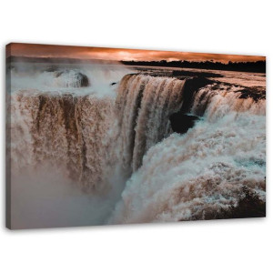 OBRAZ NA PŁÓTNIE Niagara Wodospad Natura 90x60