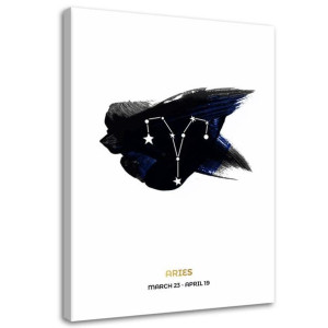 OBRAZ NA PŁÓTNIE Znak zodiaku Baran Horoskop 80x120