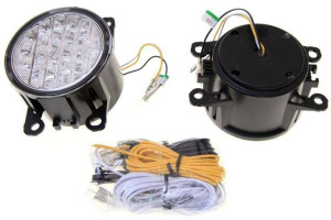Lampy LED do jazdy dziennej halogen 9cm