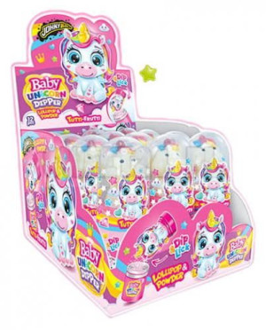Lizak Z Proszkiem Baby Unicorn 12szt