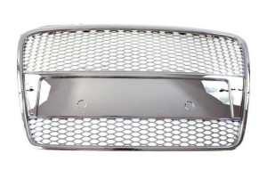 Grill Audi A4 B7 Rs-style Chrome (05-08) Pdc