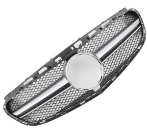 Grill Mercedes W212 S212 12-16 E63 Look Amg Silver