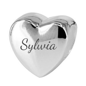 Charms srebrny Sylwia srebro 925 + GRAWER