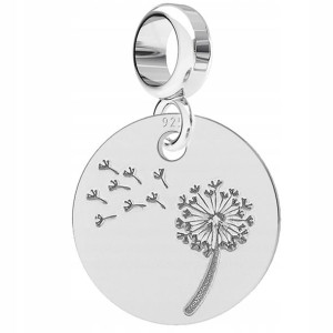 Charms wiszący Dmuchawiec srebro 925