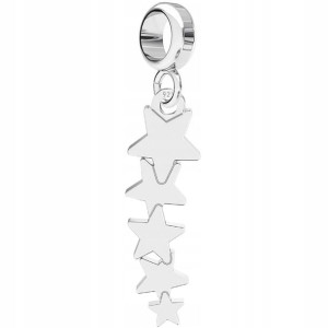Charms wiszący Gwiazdki srebro 925