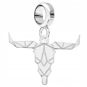 Charms wiszący Głowa Byka srebro 925