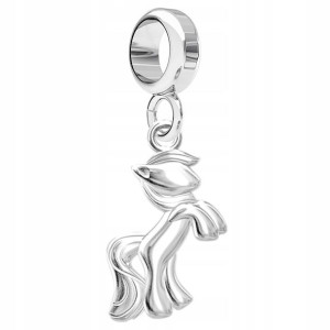 Charms wiszący Koń Kucyk Konik srebro 925