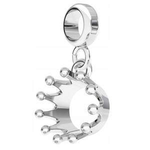 Charms wiszący Korona Crown srebro 925