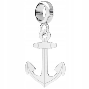 Charms wiszący Kotwica Morze srebro 925