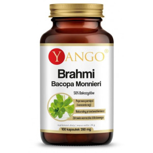YANGO Brahmi Ekstrakt 50% Bakozydów 100 kaps.