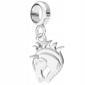 Charms Koń srebro 925 zawieszka koralik