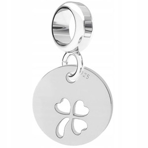 Charms Koniczyna Koniczynka srebro 925