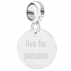 Charms Live for Passion srebro 925