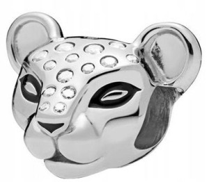 Charms Pantera cyrkonie zwierzę srebro 925