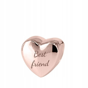 Charms różowy Best Friend srebro 925