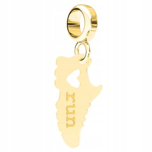 Charms złoty But Piłkarski Sport srebro 925