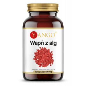 YANGO Wapń z Alg Czerwonych 90 kaps.