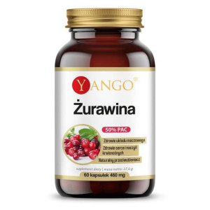 YANGO Żurawina 50% PAC Ekstrakt 60 kaps.