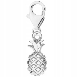 Zawieszka wisząca Ananas Owoc srebro 925