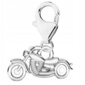 Zawieszka wisząca Motocykl srebro 925 zawieszka