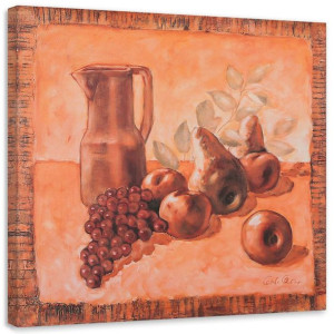 OBRAZ NA PŁÓTNIE Martwa Natura 60x60