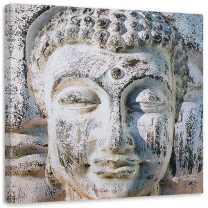 OBRAZ NA PŁÓTNIE Buddha Posag Zen Spa 50x50