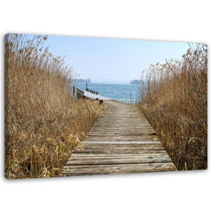 OBRAZ NA PŁÓTNIE Ścieżka na plażę 90x60