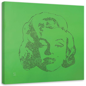 OBRAZ NA PŁÓTNIE Marilyn Monroe Pop Art 40x40