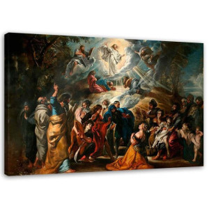 OBRAZ NA PŁÓTNIE REPRODUKCJA Przemienienie Pańskie - Rubens 120x80