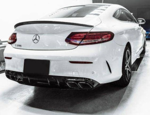Dyfuzor Mercedes A205 C205 Look Amg C63 Black